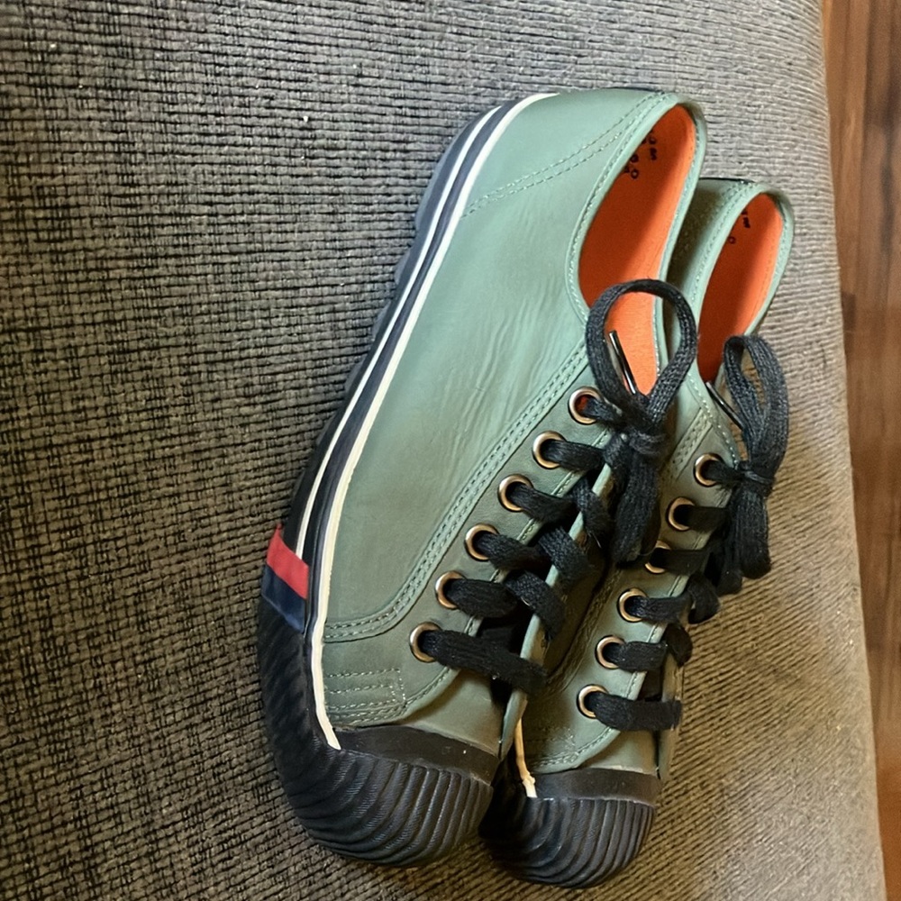 Pro Ked royal sneakers. Army green. Ladies size 7.5 men’s size 6. - Picture 2 of 6